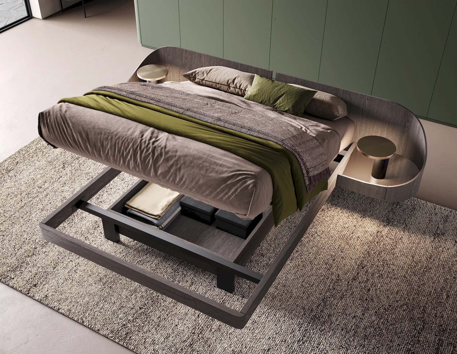 Voltan Gruppo 80 Letto Contenitore